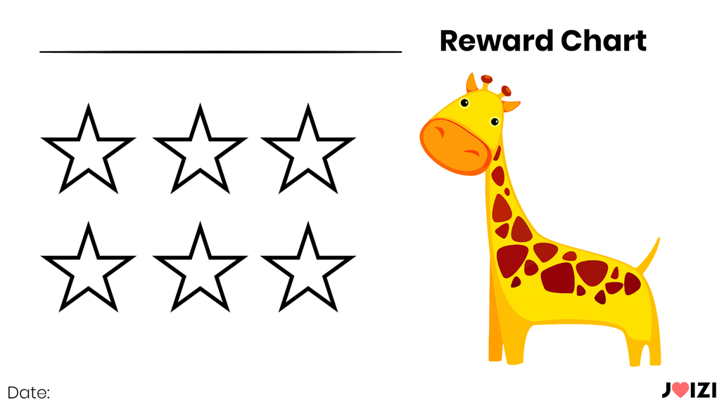 Reward Chart Giraffe