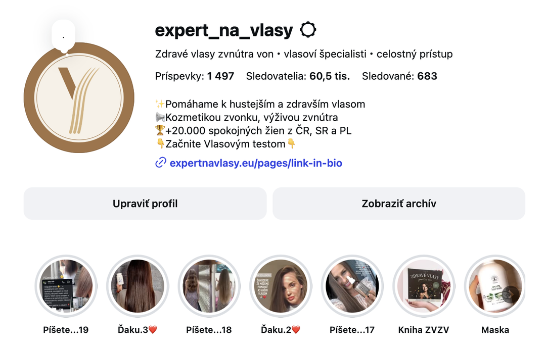 Instagram @expert_na_vlasy