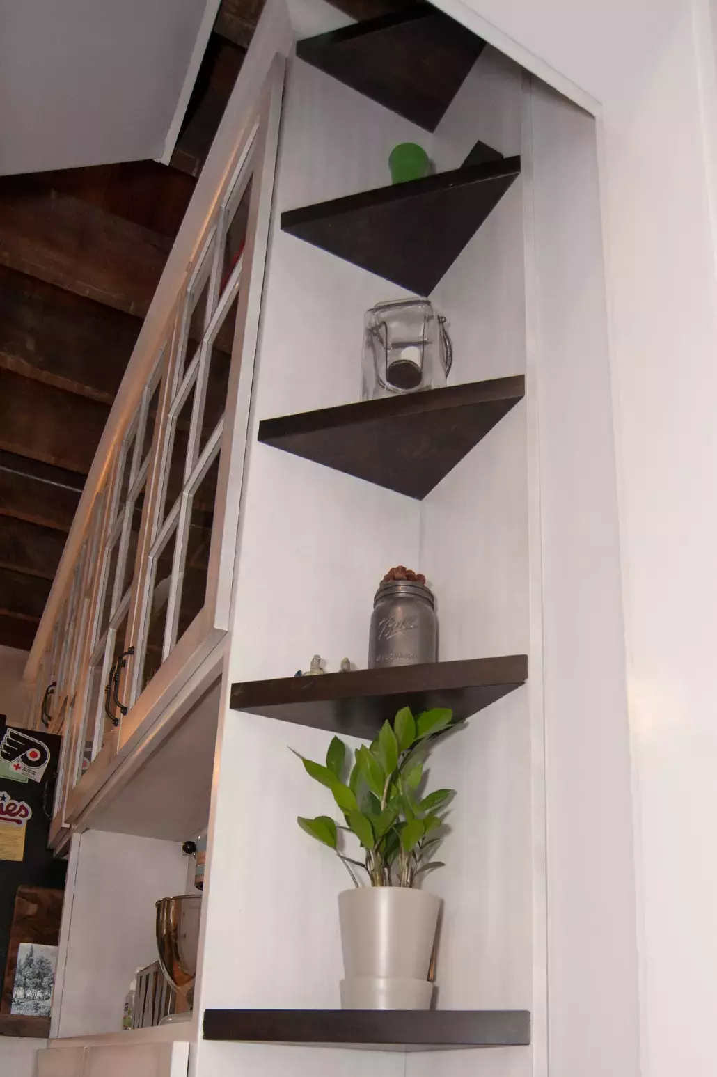 Craftsman Corner Shelf