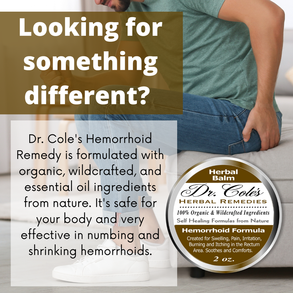 Dr. Cole's Hemmorhoid Balm