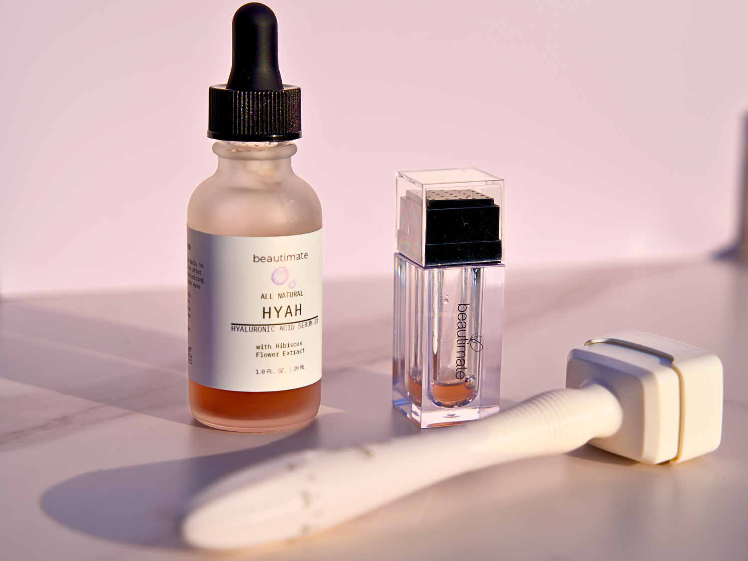 derma hydra stamps and hyah serum