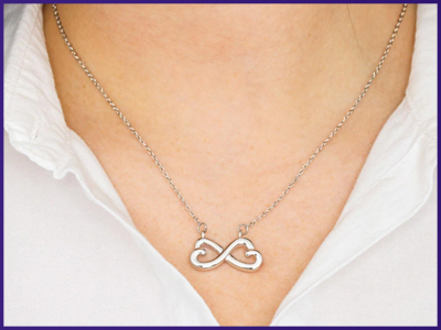 Cube Charms Silver Metal Bracelet