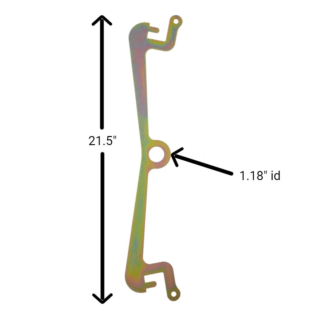 double ended superlock hanger size