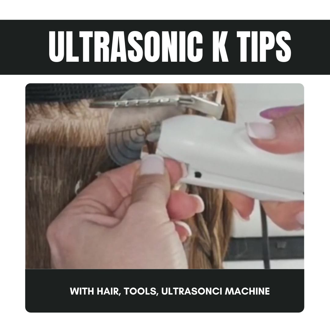 Ultrasonic K Tips Hair Extension Course, Online