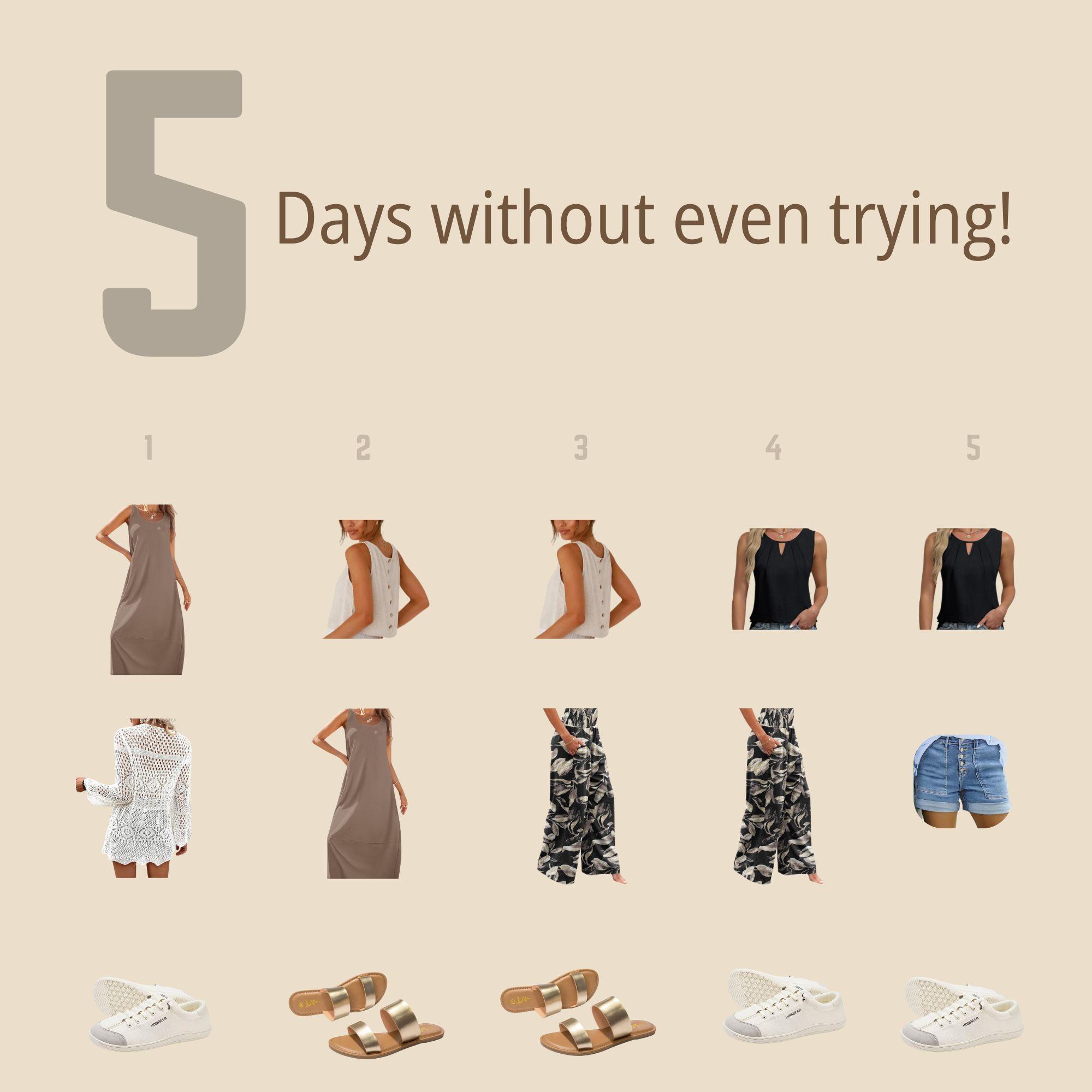 Beach and Cruise packing list