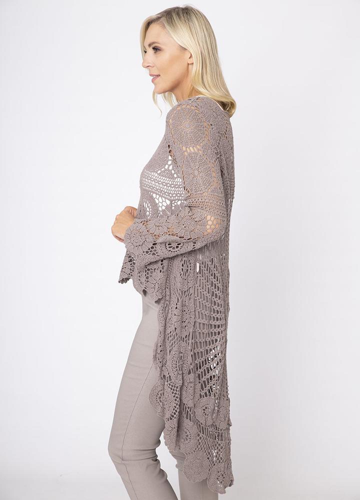 Crochet Overlay Dress