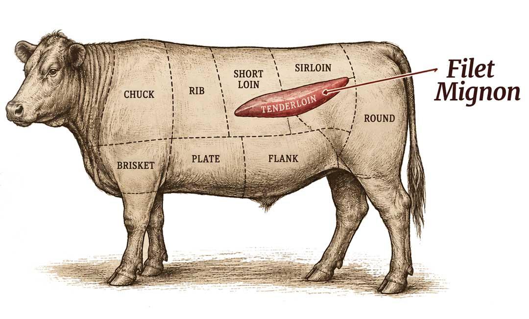 What’s the best way to cook filet mignon indoors?