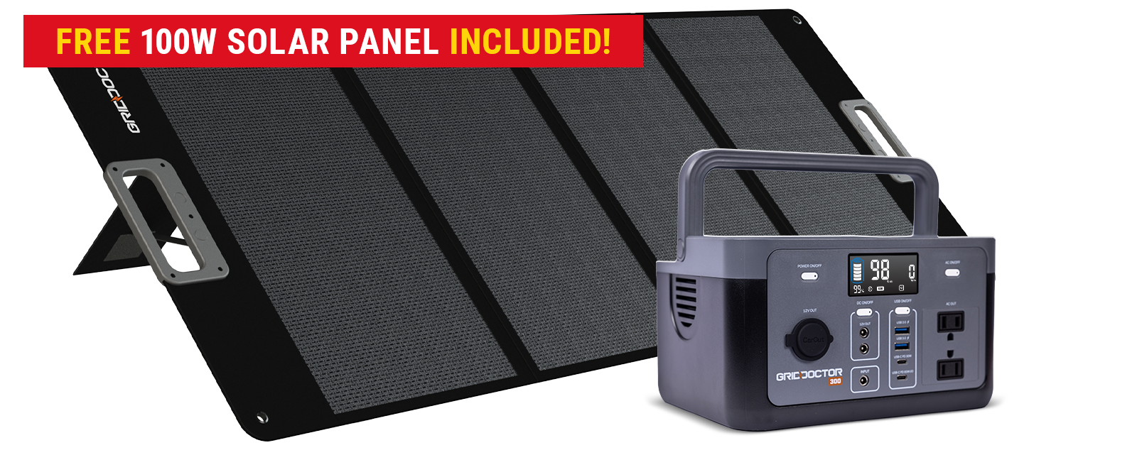 GD 300 + Free Solar Panel + Free Bonuses