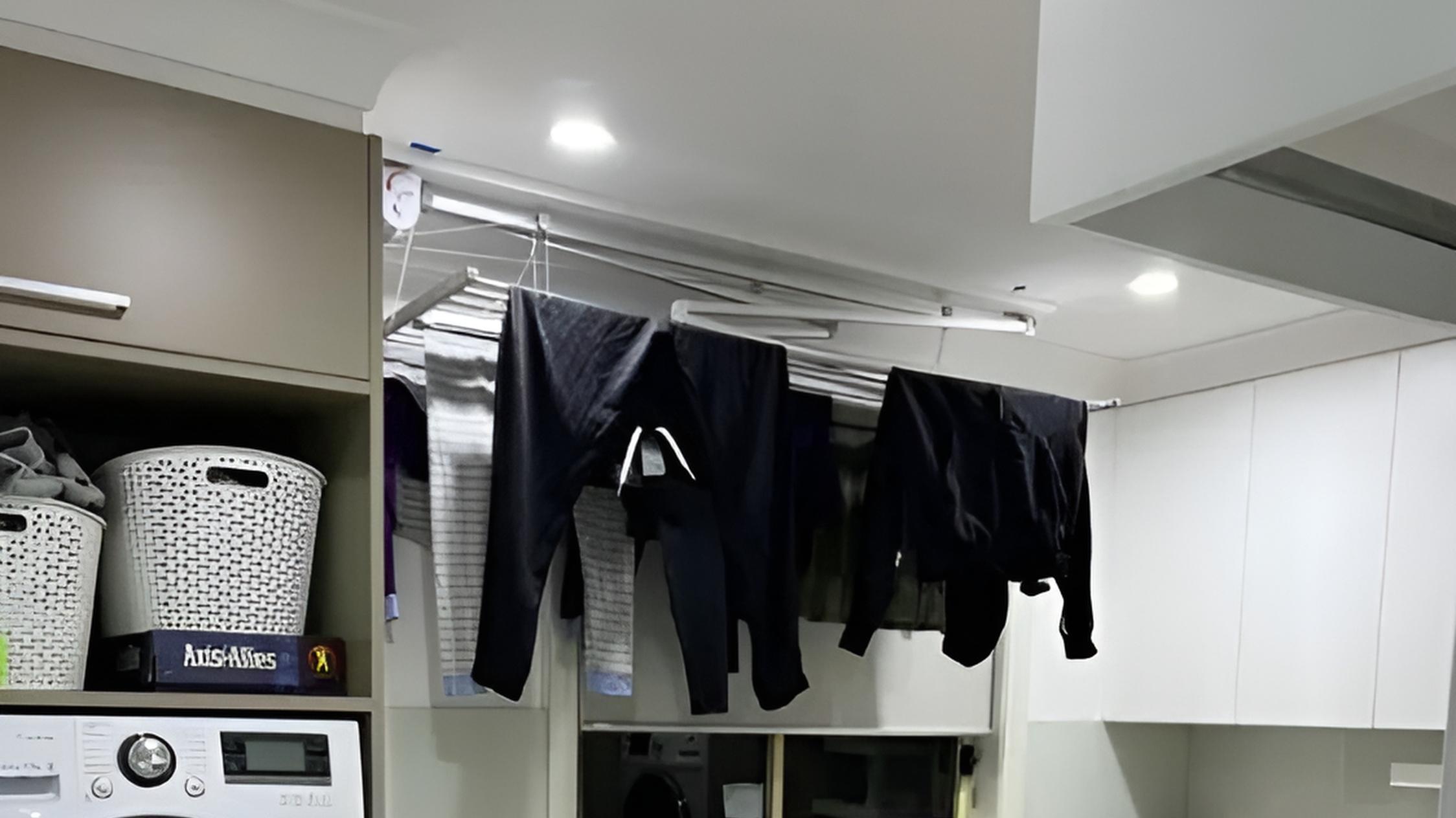 Garage Clothes Line FoxyDry Mini