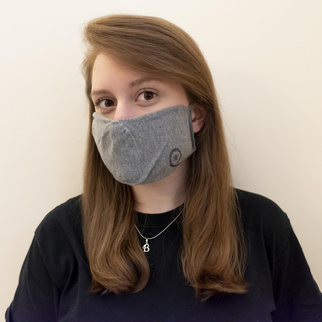 Reusable Face Mask - In use