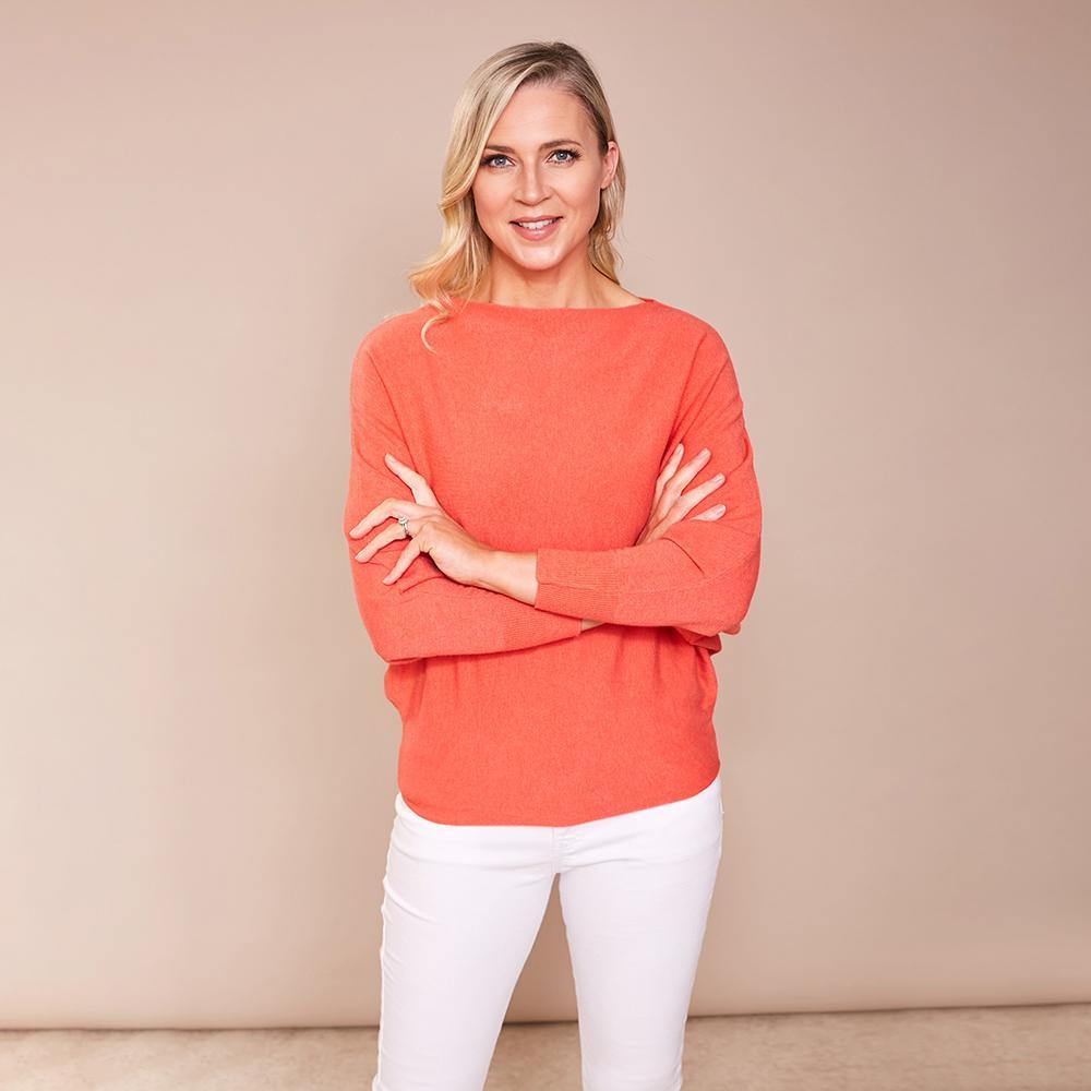 Jenny Boat Neck (Coral)