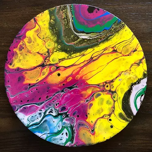 Petri Coasters - Burst and Wormhole Resin Effects – Art 'N Glow