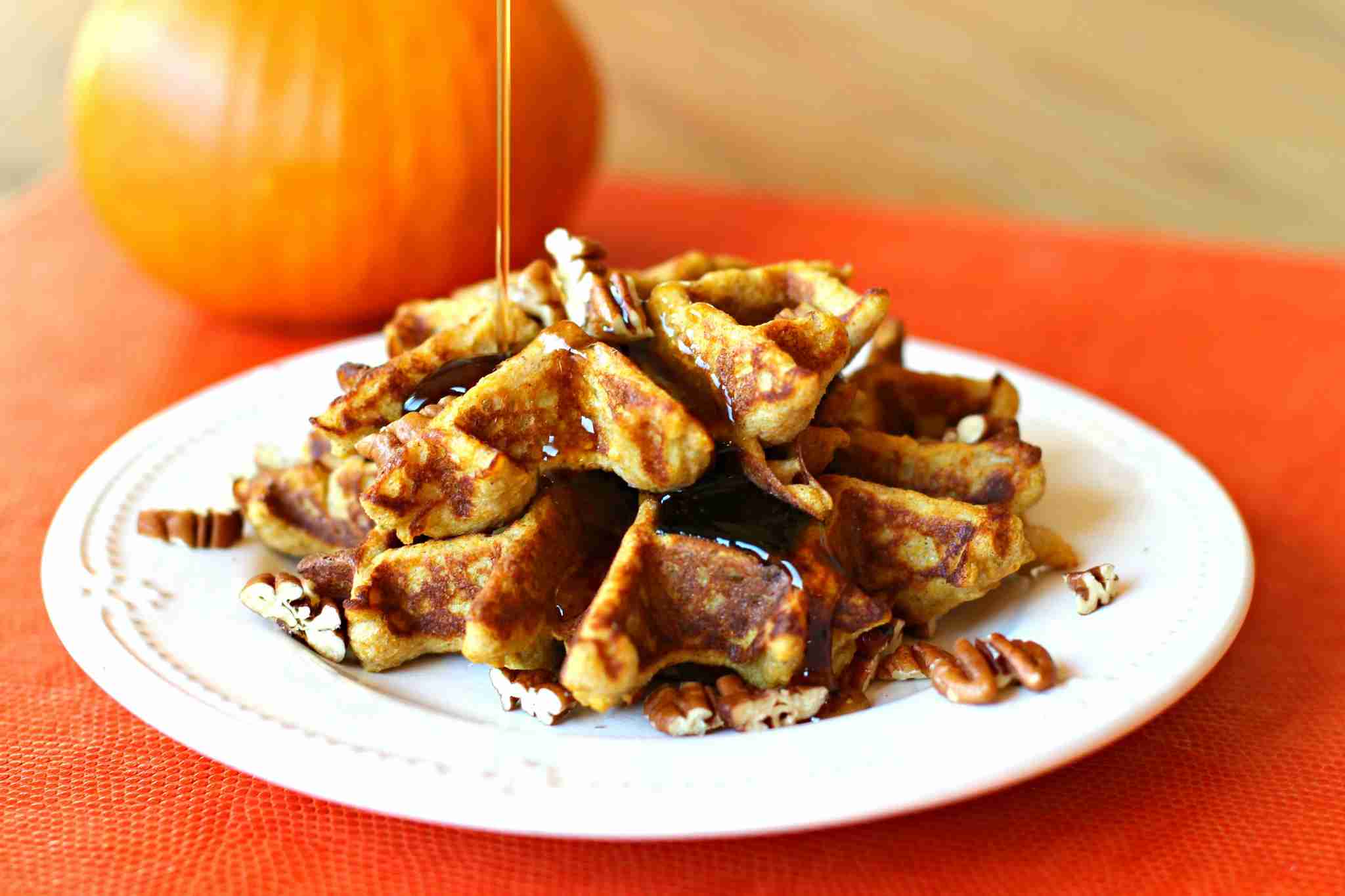Keto Paleo Pumpkin Spice Waffles Wellness Bakeries
