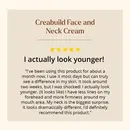 Mini Cerabuild Face and Neck Cream client testimonial