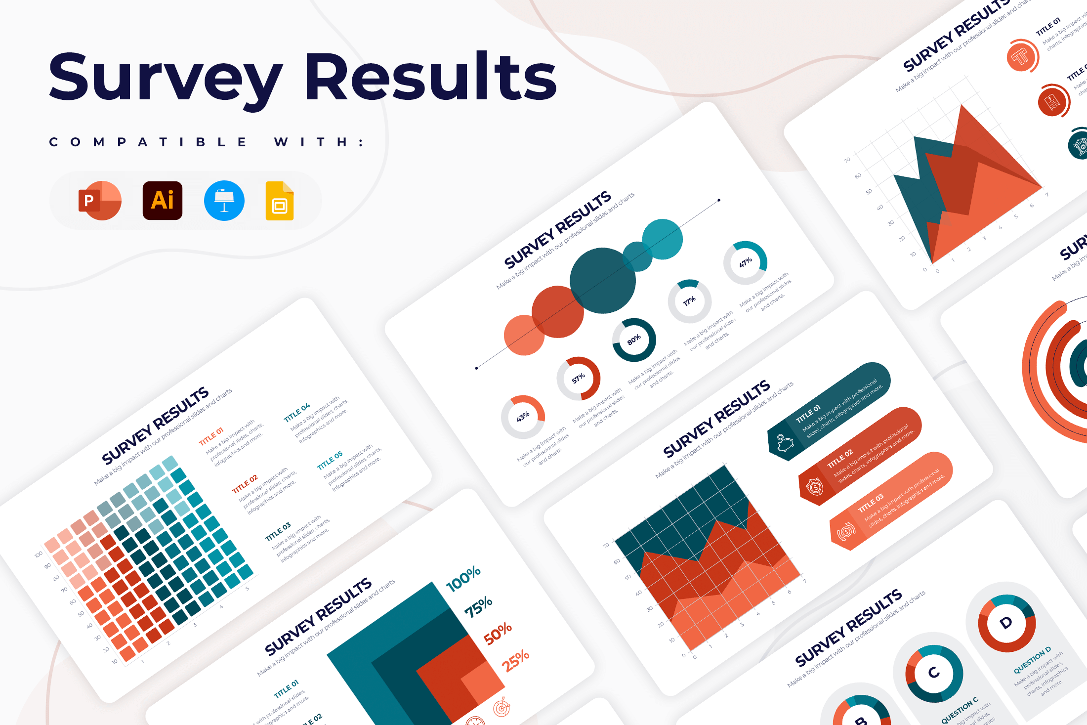 Summary PowerPoint Infographic Templates