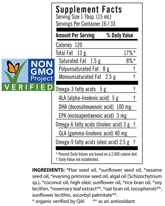 Udo's Oil 3·6·9 Essential Fatty Acid Blend with DHA