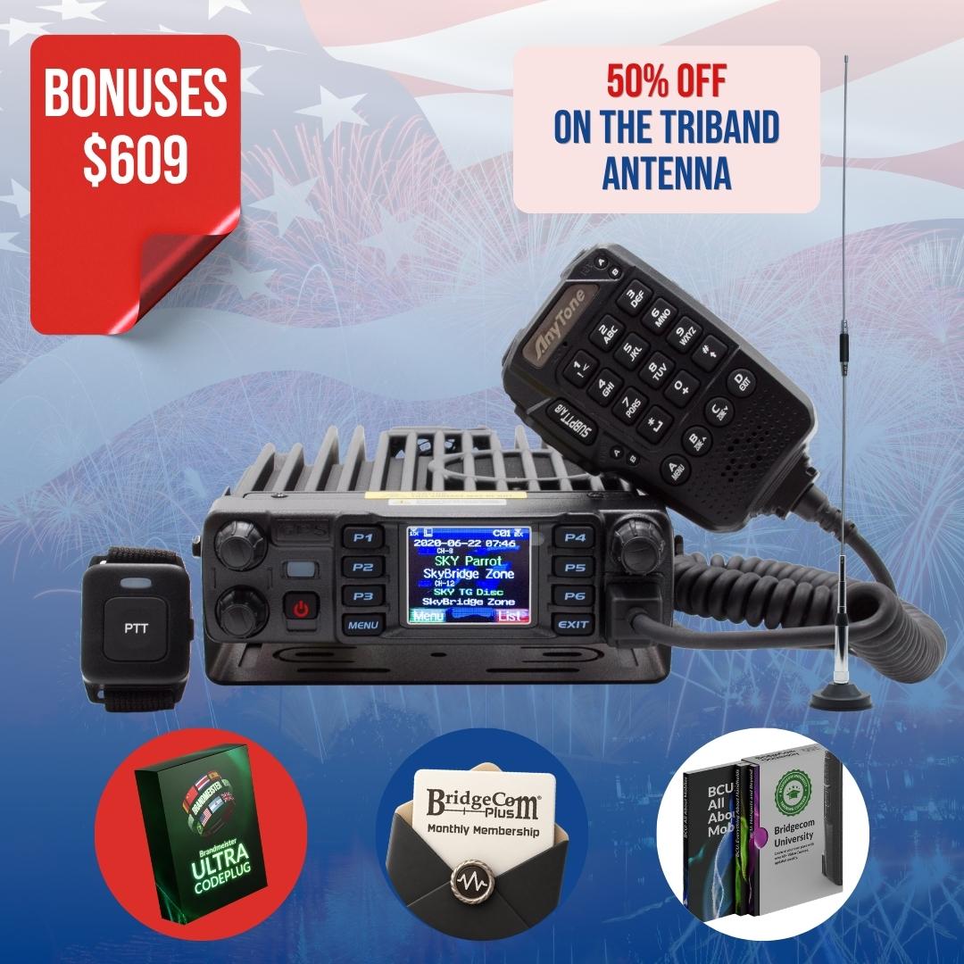 AnyTone AT-D578UVIII Mobile Radio