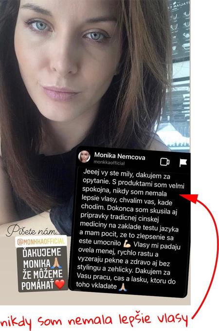 Recenzia – Monika Nemcová, screenshot
