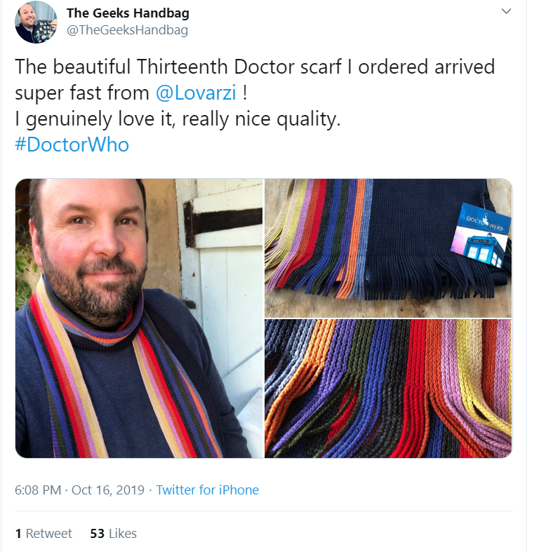 doctor who scarf