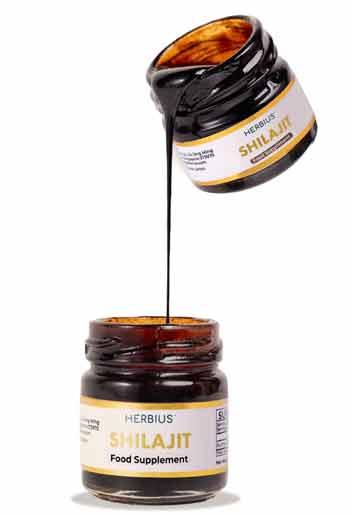 Herbius Shilajit 2 bottles composition Mobile