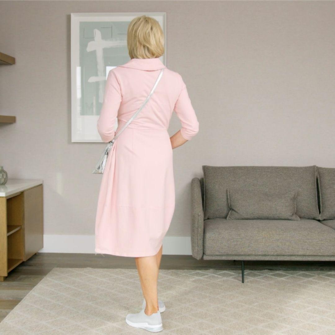 Elenor Dress (Baby Pink)