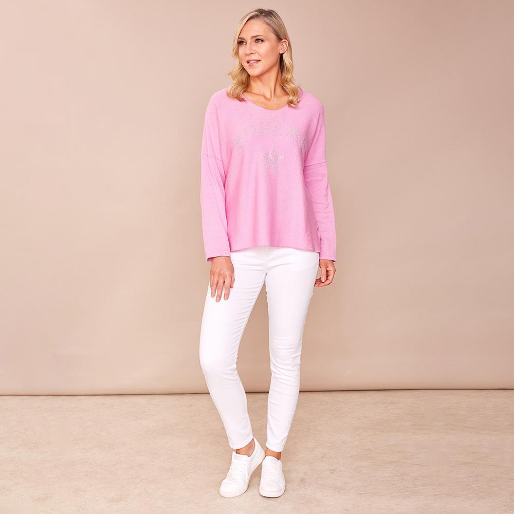 Mia Scoop Neck (Baby Pink)