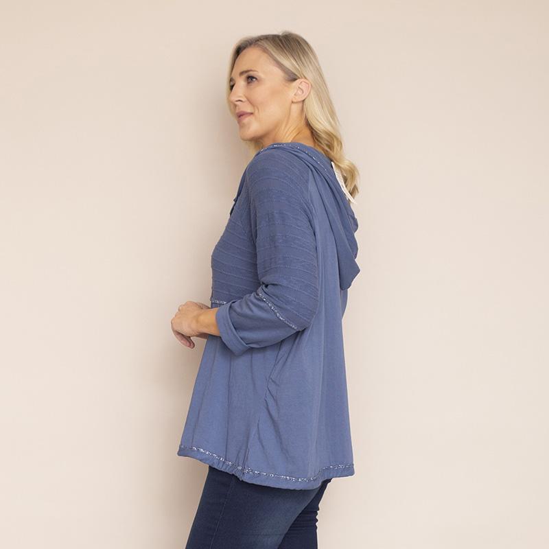 Cara Hoody (Denim Blue)