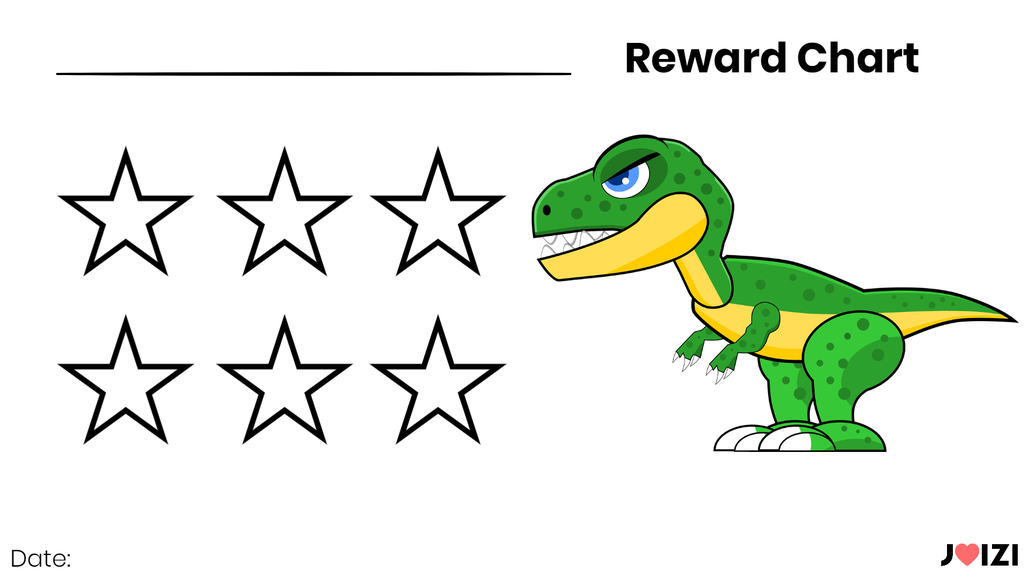 Reward Chart Dinosaur