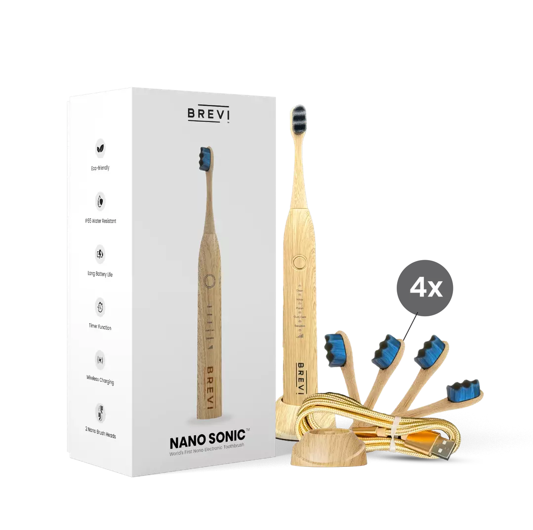 Brevi™ Nano Sonic Toothbrush (1 Month Subscribe & Save)