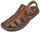 Michail - men leather sandals - Reindeer Leather