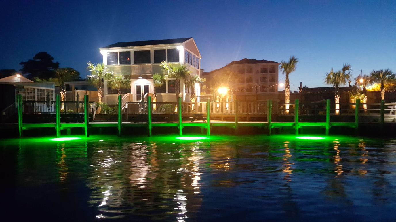 Brightest & Safest Underwater LED Dock Light Easy PlugnPlay System