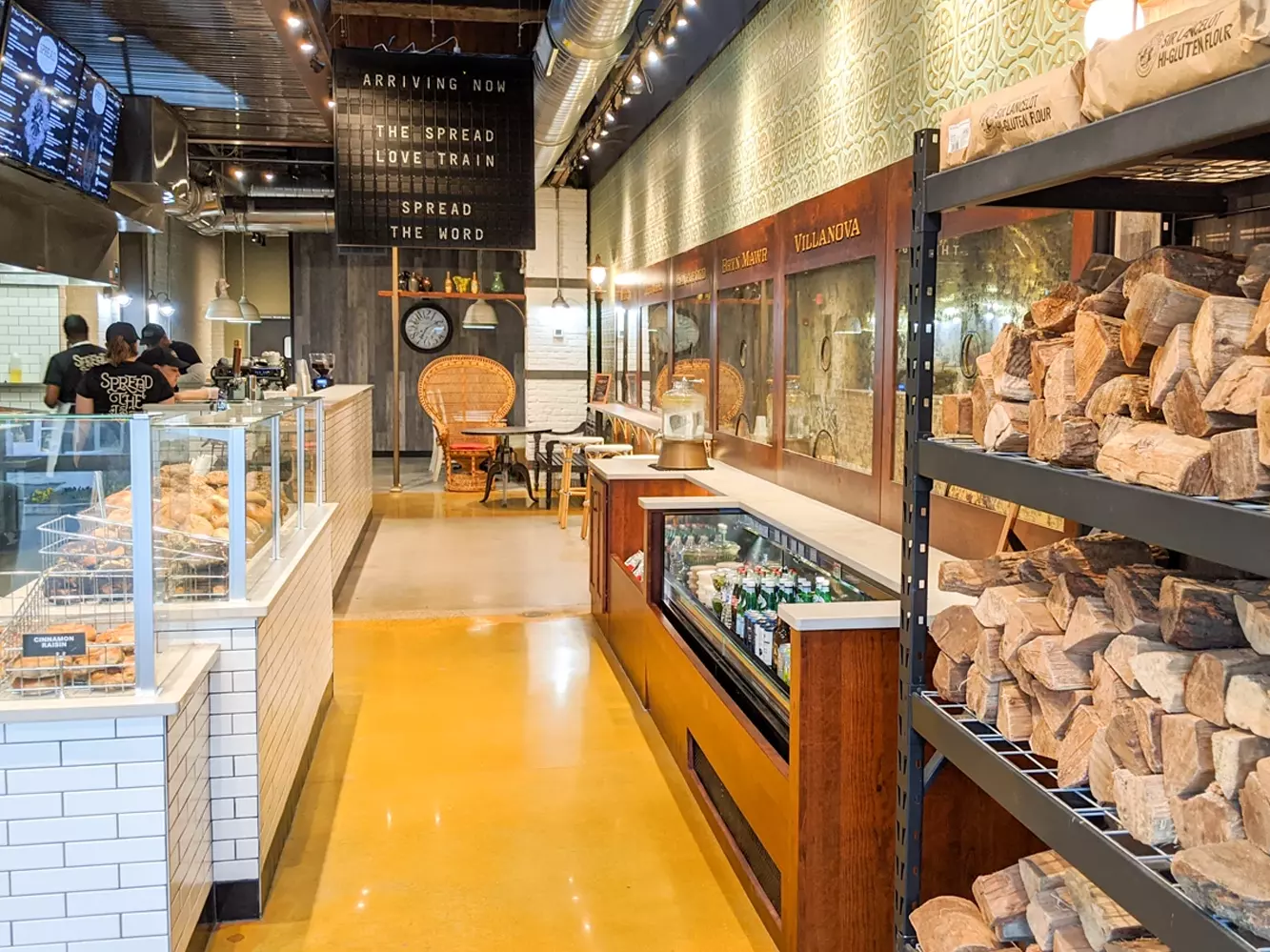 Spread Bagelry Custom Restaurant Furniture
