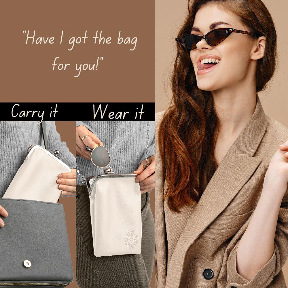 thumbnail image 2 of Fintie Double Eyeglass Pouch With Strap - Soft Microfiber Case For 2 Glasses 2 of 4