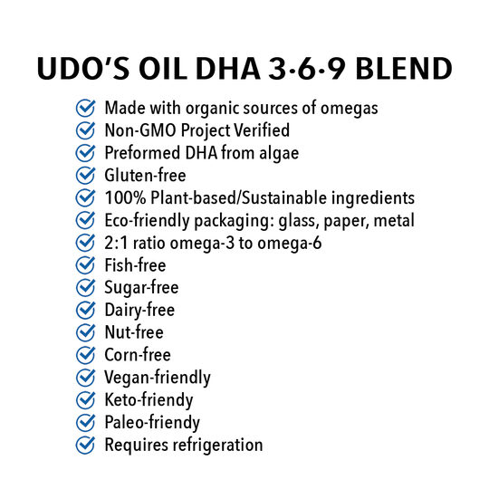 Udo's Oil 3·6·9 Essential Fatty Acid Blend with DHA
