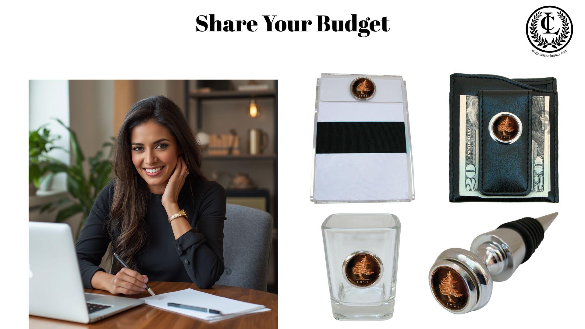 Share Your Budget to develop custom gifts