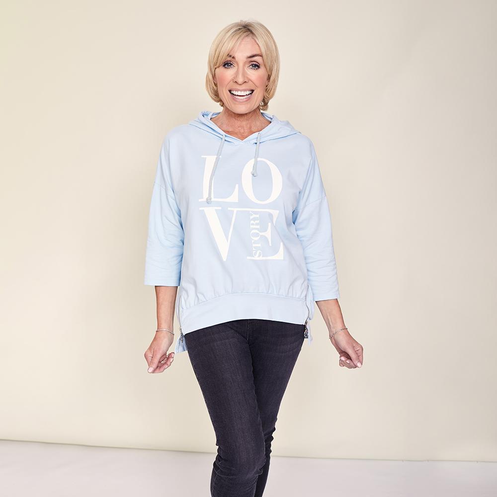 Debbie Top (Baby Blue)