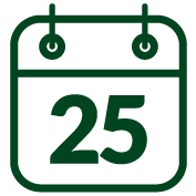 25 ear Shelf Life Clip Art