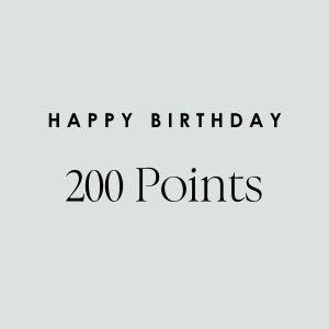 happy bday 200 pts