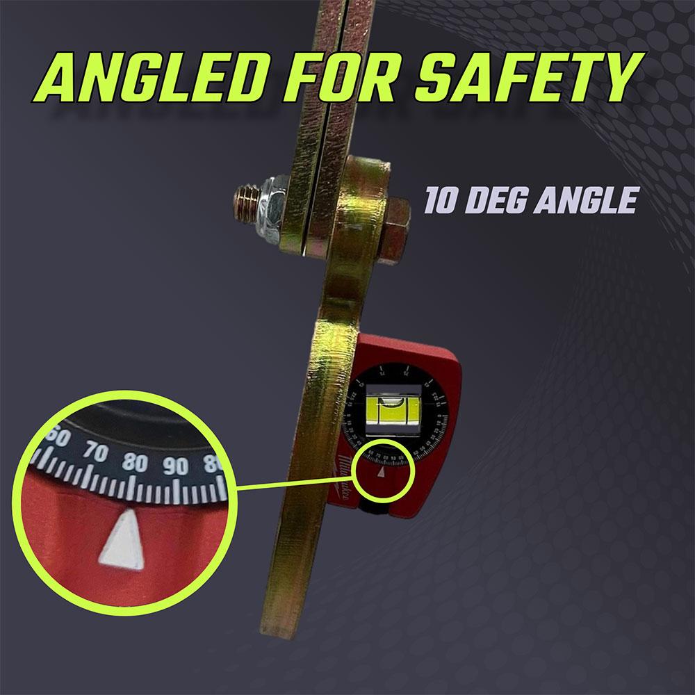 Angled AR500 Steel Gongs