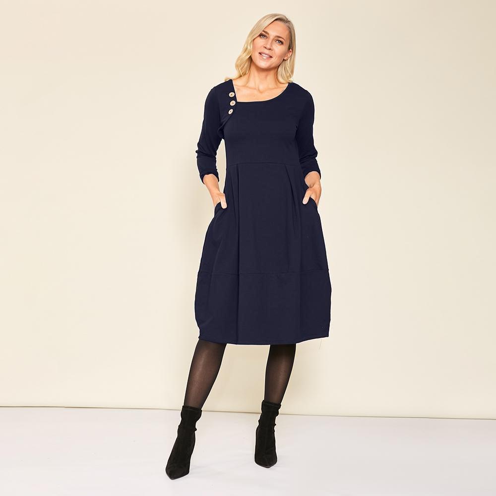 Eve Dress (Navy)
