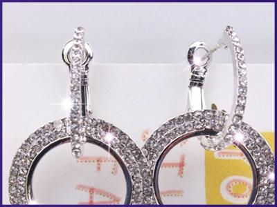  Entwined Silver Metal Bracelet & Necklace