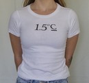 1.5°C Earth Focus Advocacy Women's T-Shirt_Involvd Social Advocacy Clothing Brand