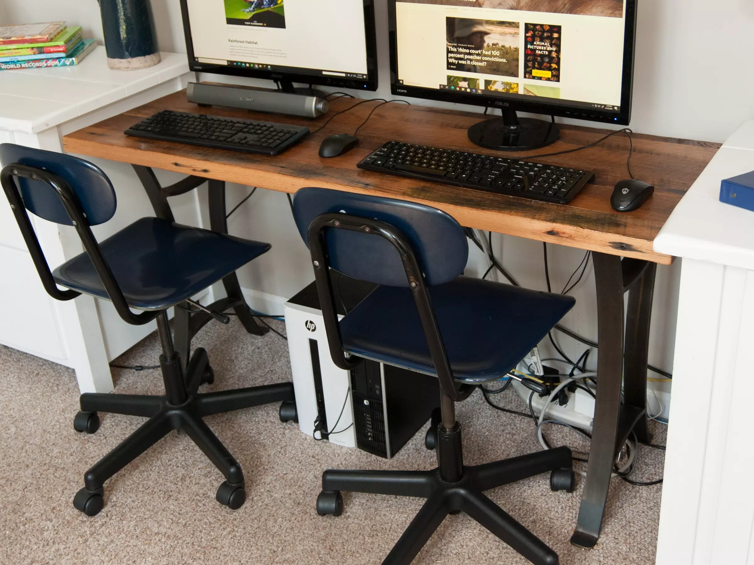 Live Edge student desk