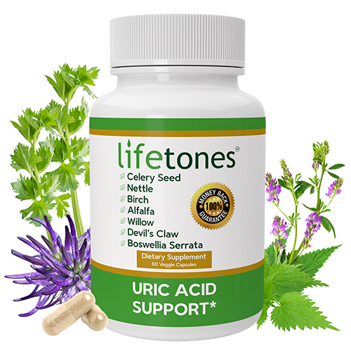 Lifetones Uric Acid Support 60 Capsules