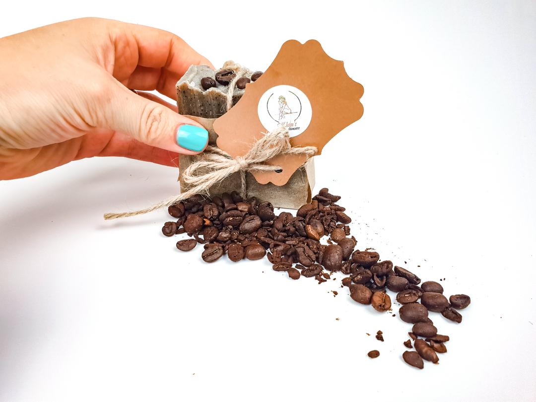 Kleins Organic Coffee & Peppermint Hand Made Soap