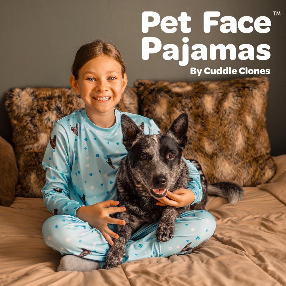 Dog in a CC pajama