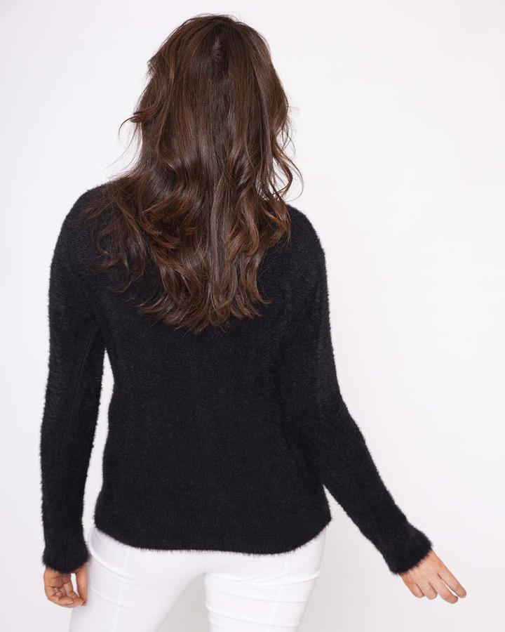 V Neck Mohair Jumper