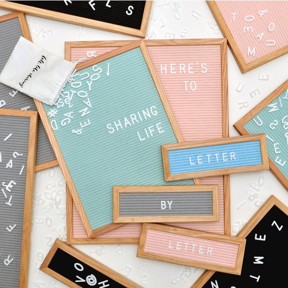 Premium Felt Letter Boards 3.5x10 Inches