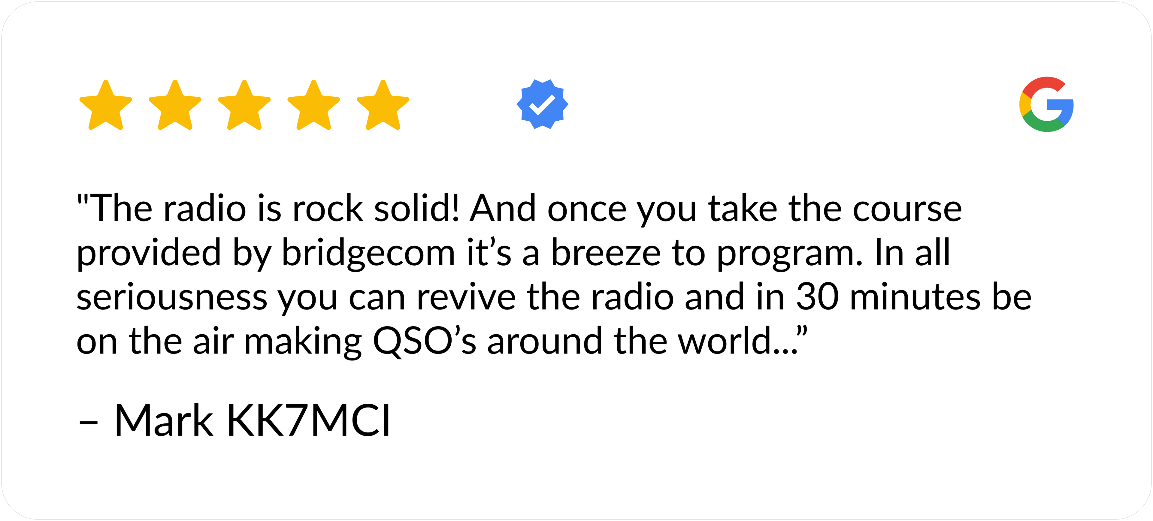 Product Testimonial/Review 1