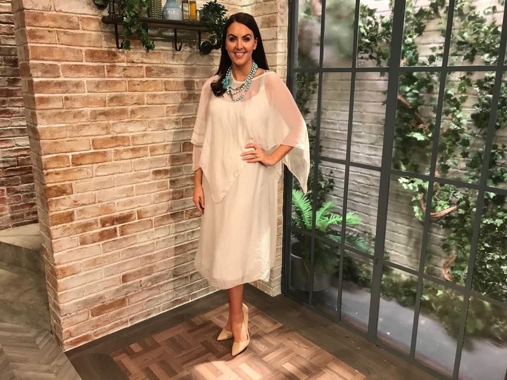Sleeveless Silk Dress